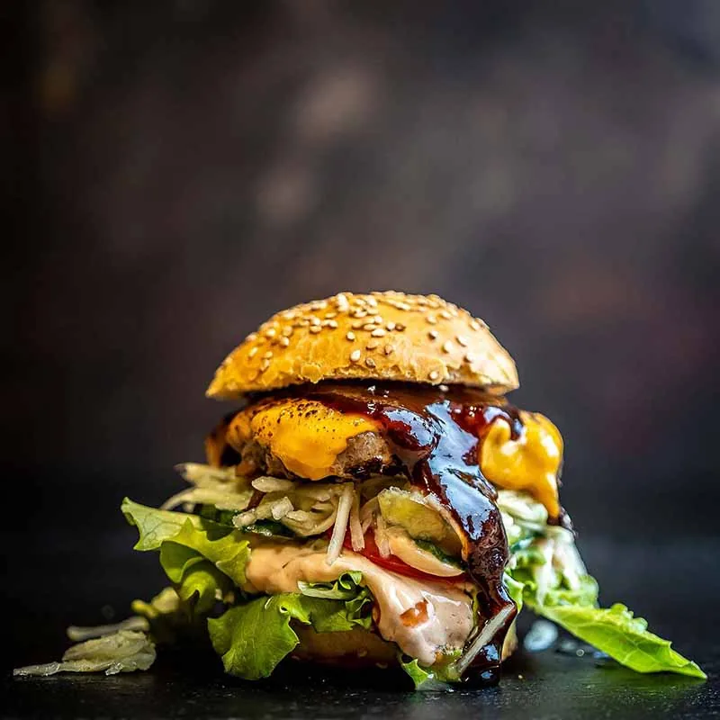 Cabbage Cheese Burger