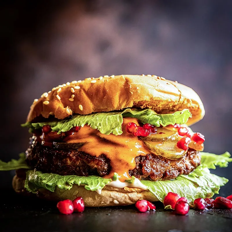 Birgit's sweet little tasty Burger